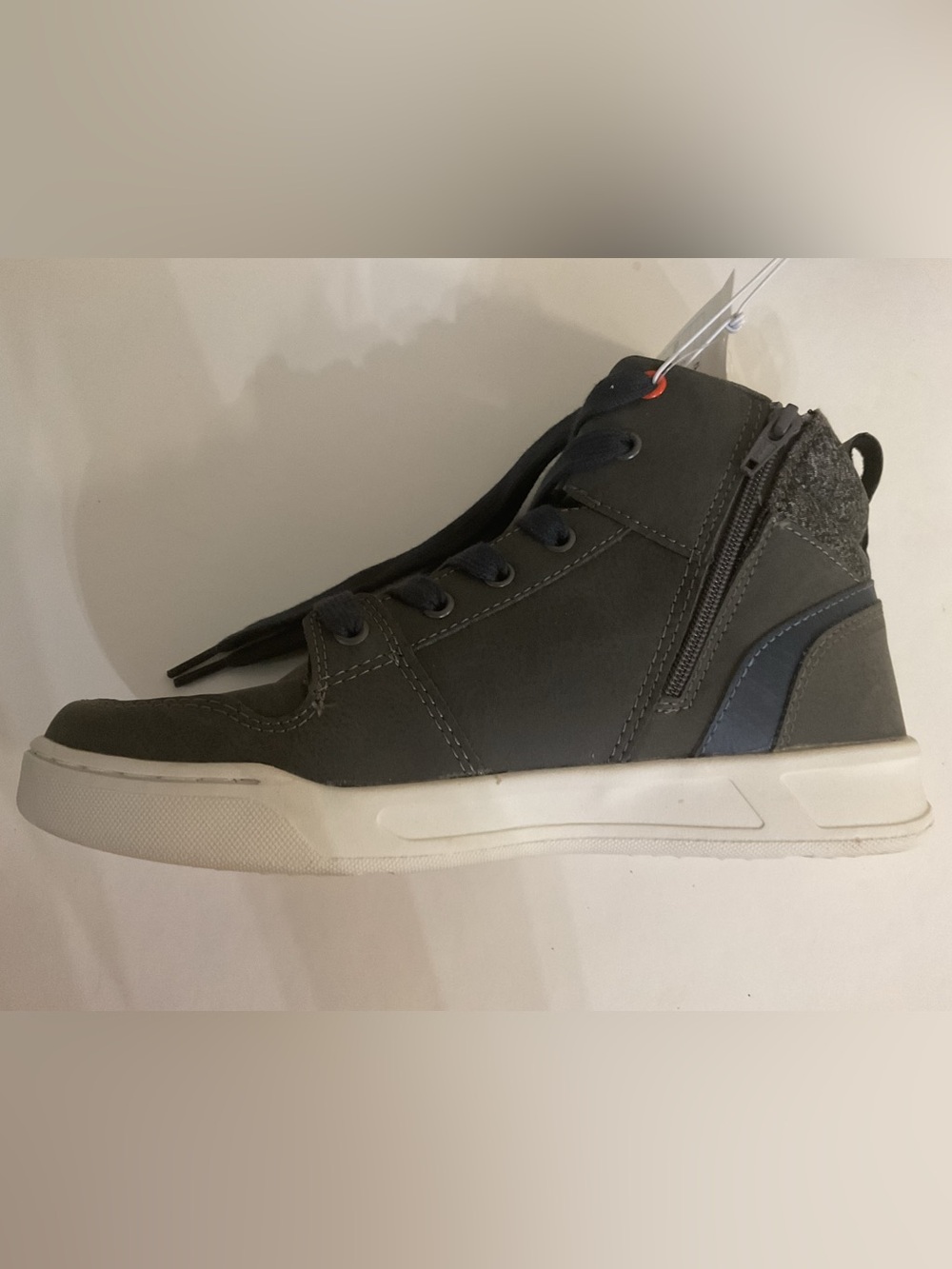 Kellen Style Grey High Ankle Art Class Boy’s Shoes - New